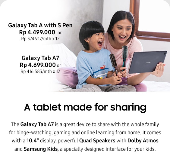 A tablet made for sharing