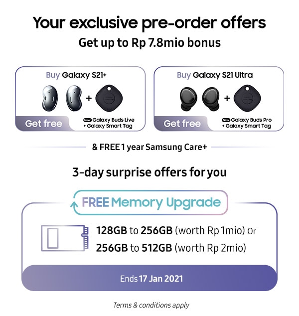 Your exclusive pre-order offers