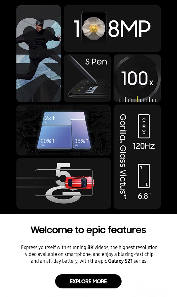 Welcome to epic features
