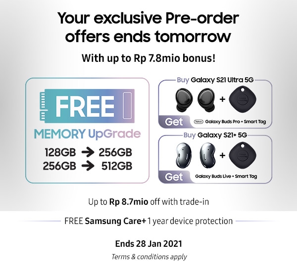 Your exclusive Pre-order offers ends tomorrow