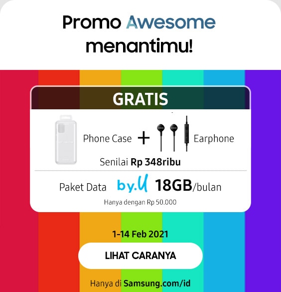 Promo Awesome menantimu!