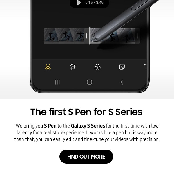 The first S Pen for S Series