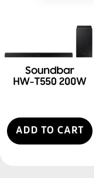 Soundbar HW-T550 200W