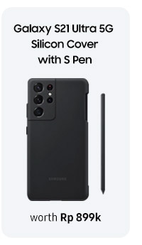 Galaxy S21 Ultra 5G Silicon Cover with S Pen