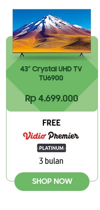 43inch Crystal UHD TV