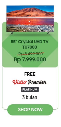 55inch Crystal UHD TV