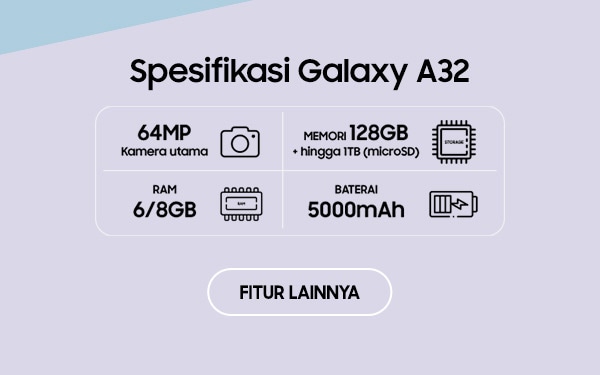 Spesifikasi Galaxy A32