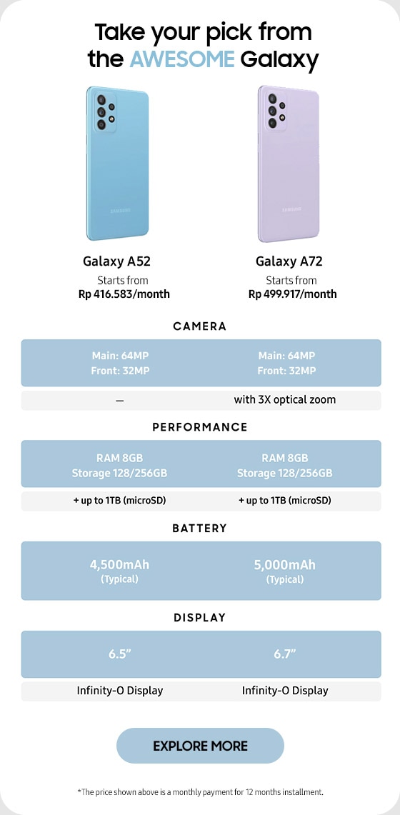 Take your pick from the AWESOME Galaxy