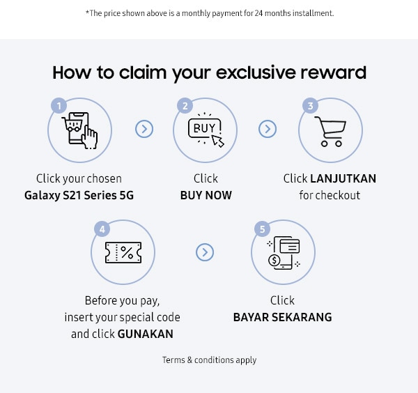 How to claim your exclusive reward
