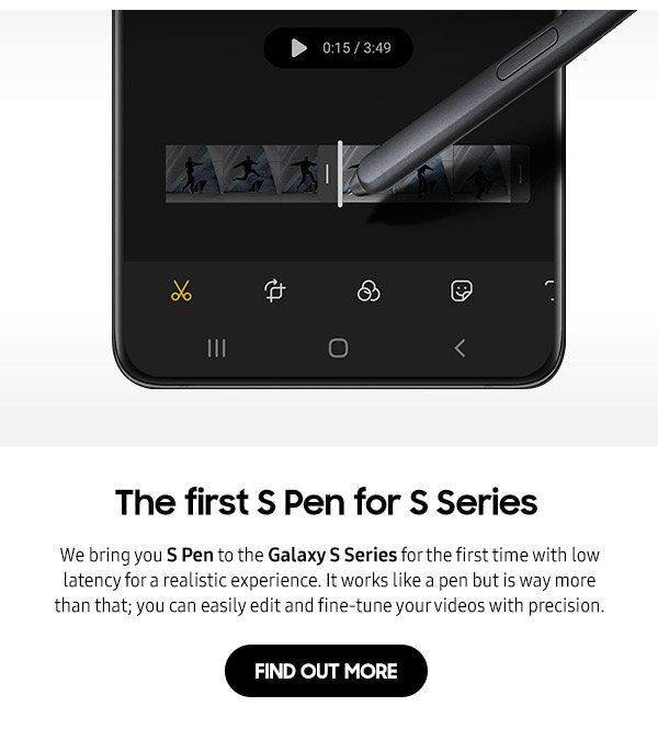 The first S Pen for S Series