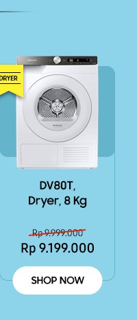 DV80T, Dryer, 8 Kg