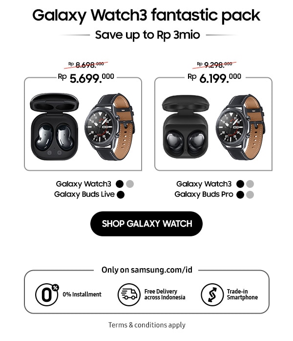 Galaxy Watch3 fantastic pack