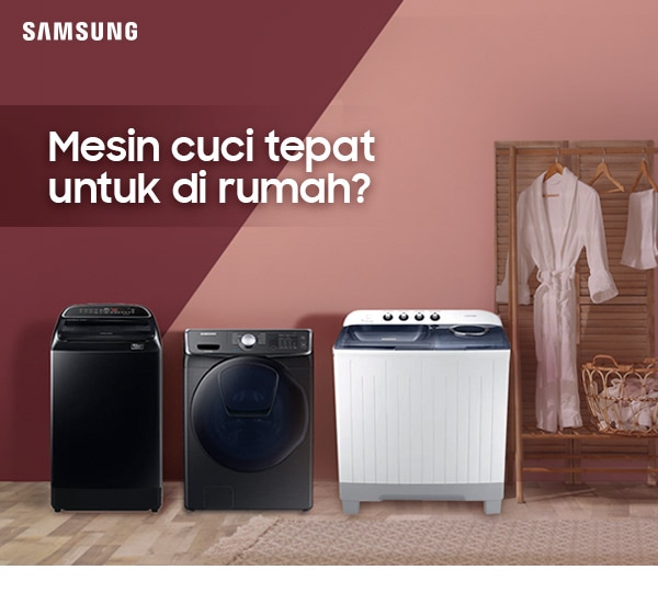 Mesin cuci tepat untuk di rumah?