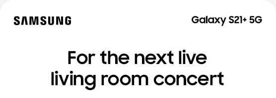For the next live living room concert