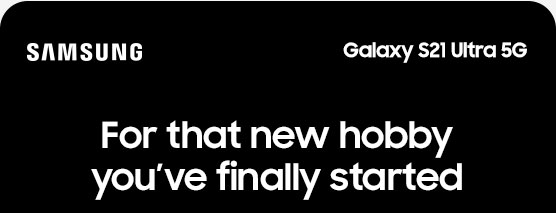 For that new hobby you've finally started