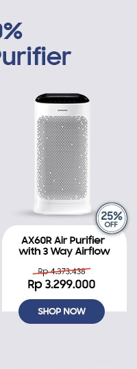 AX60R Air Purifier with 3 Way Airflow