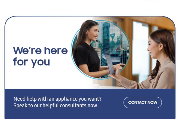 We are here for you