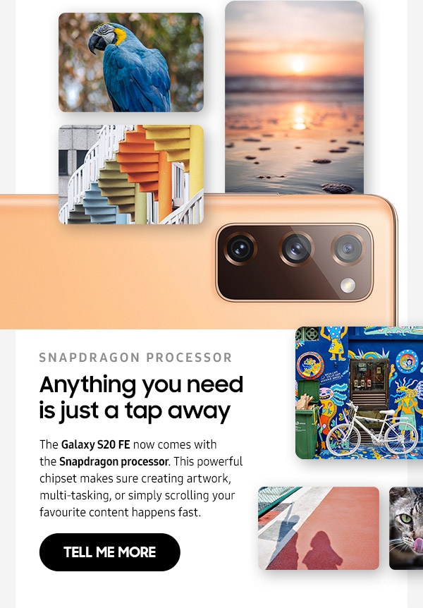 Anything you need is just a tap away