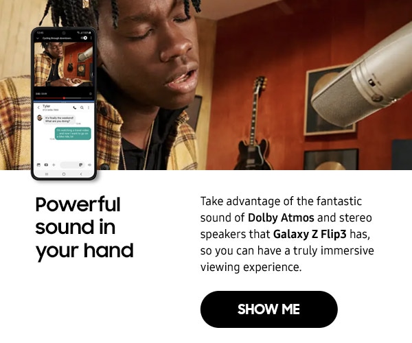 Powerful sound in your hand