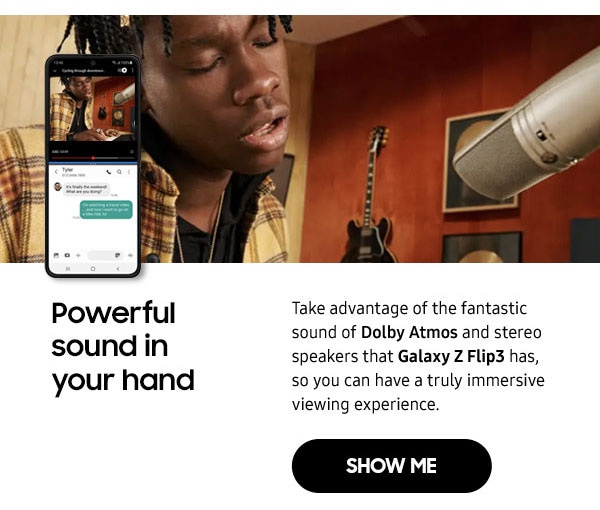 Powerful sound in your hand