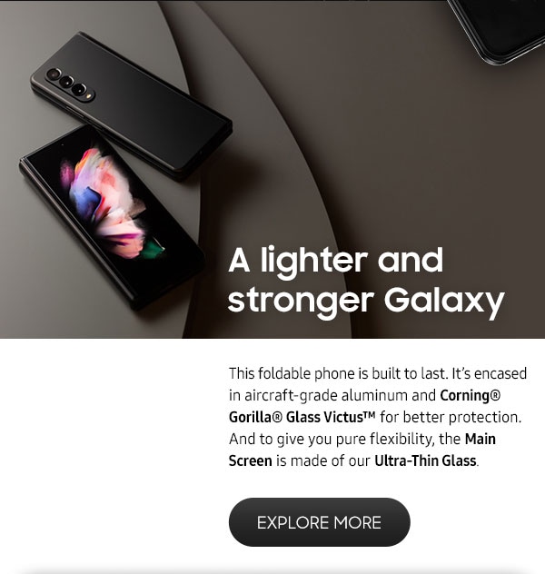 A lighter and stronger Galaxy