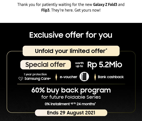 Exclusive offer for you