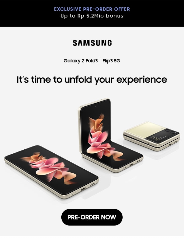 It’s time to unfold your experience