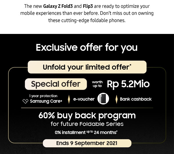 Unfold you limited offer
