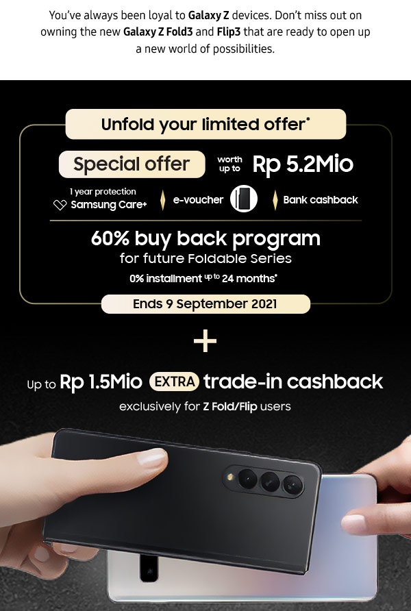 Unfold you limited offer