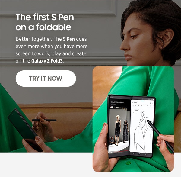 The first S Pen on a foldable