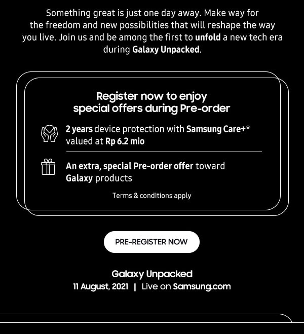 Pre Register Now