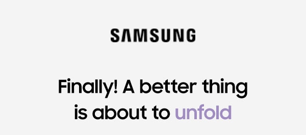 Finally! A better thing is about to unfold