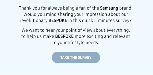 Take The Survey