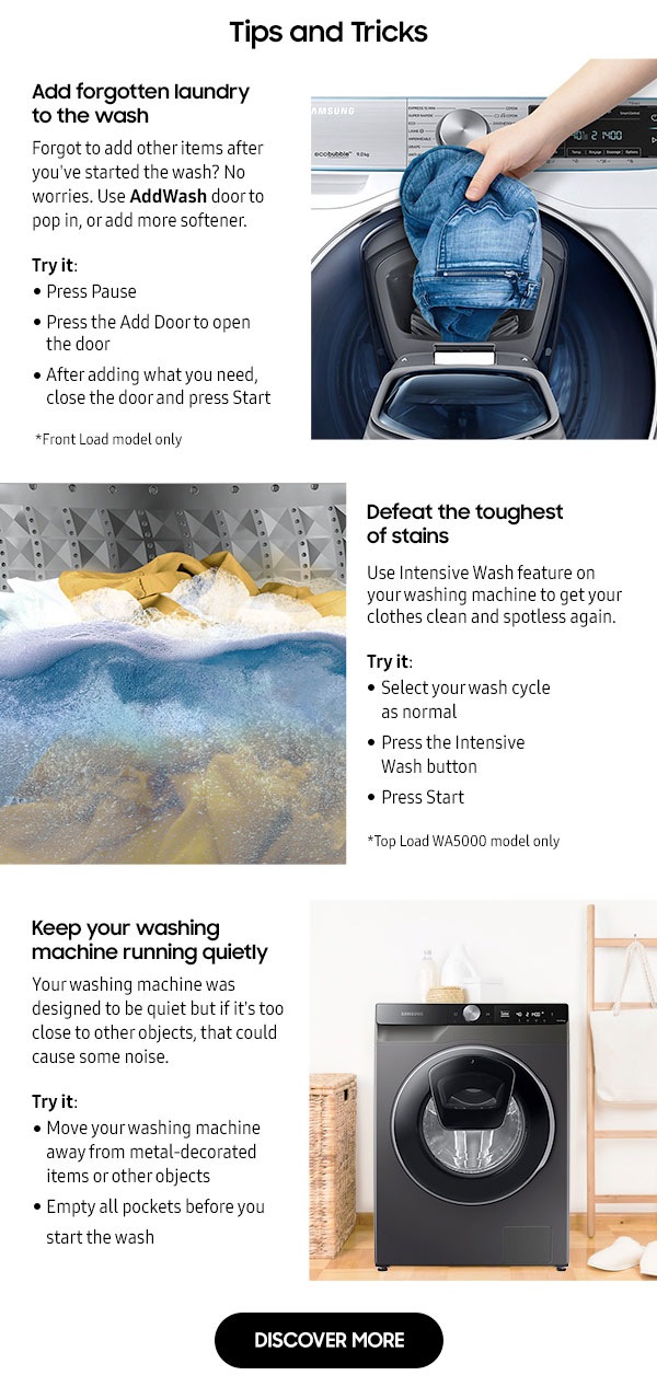 Tips and tricks