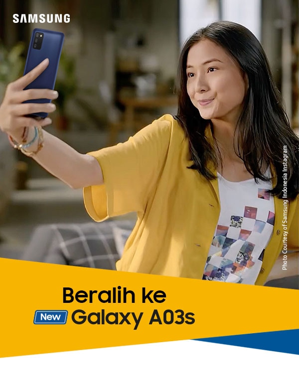 Beralih ke Galaxy A03s