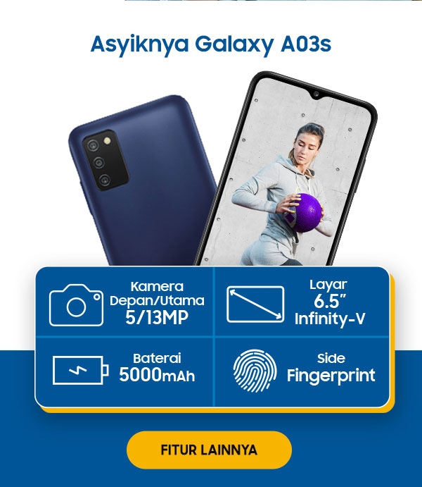Asyiknya Galaxy A03s