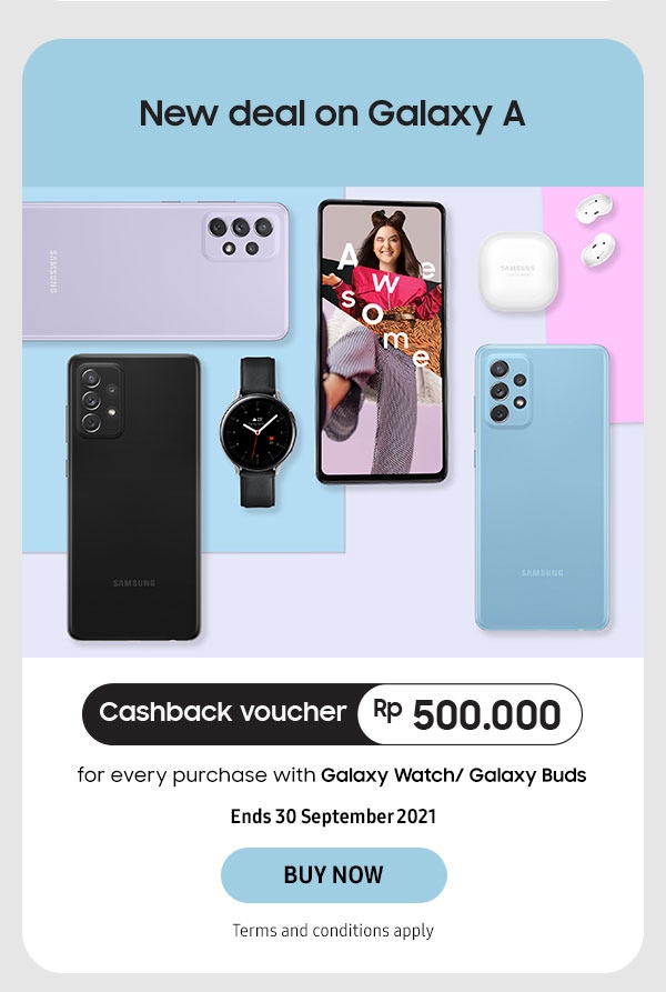 New deal on Galaxy A