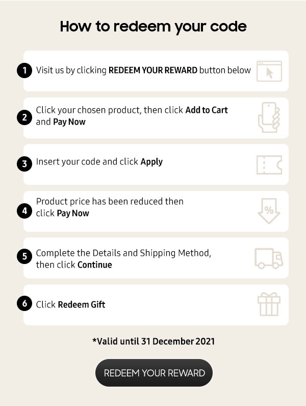 How To Redeem Your Code