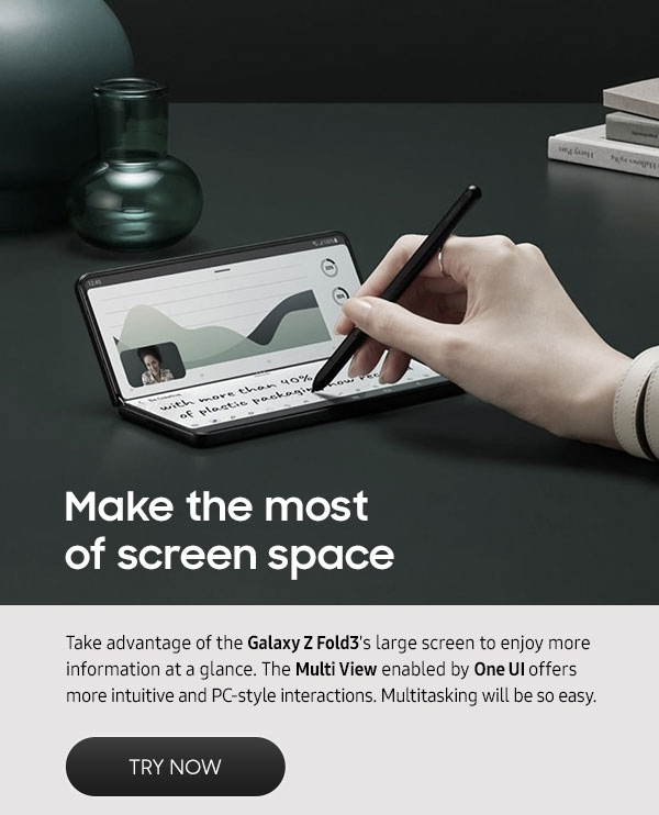 Make the most of screen space