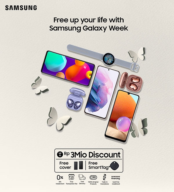 Free up your life with Samsung Galaxy Week