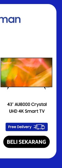 43inch AU8000 Crystal UHD 4K Smart TV