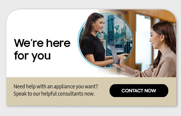We're here for you
