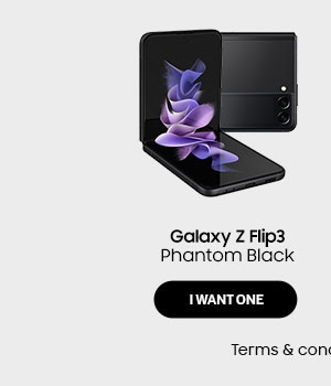Galaxy Z Flip3 Phantom Black