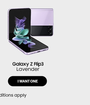 Galaxy Z Flip3 Lavender
