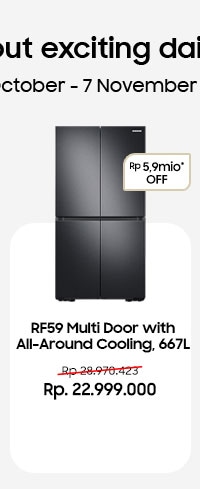RF59 Multi Door with all around cooling, 667L