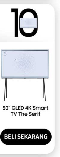 50inch QLED 4K Smart TV The Serif