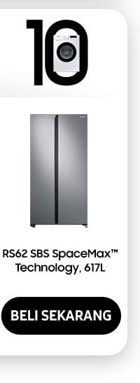 RS62 SBS SpaceMax™ Technology, 617L