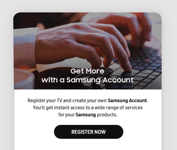 Get More with a Samsung Account