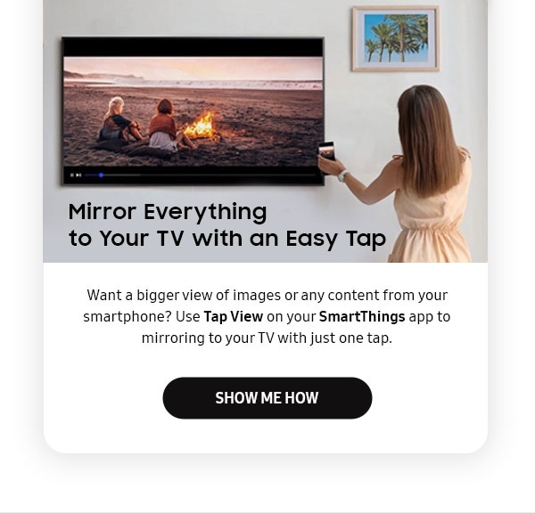 Mirror Everything To Your TV with an Easy Tap