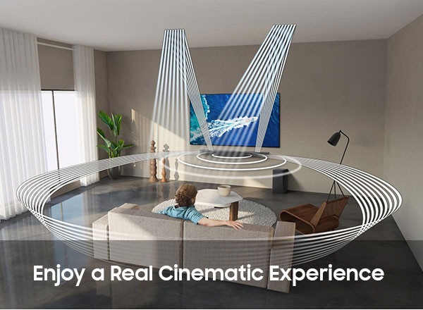 Enjoy a real cinematic experience